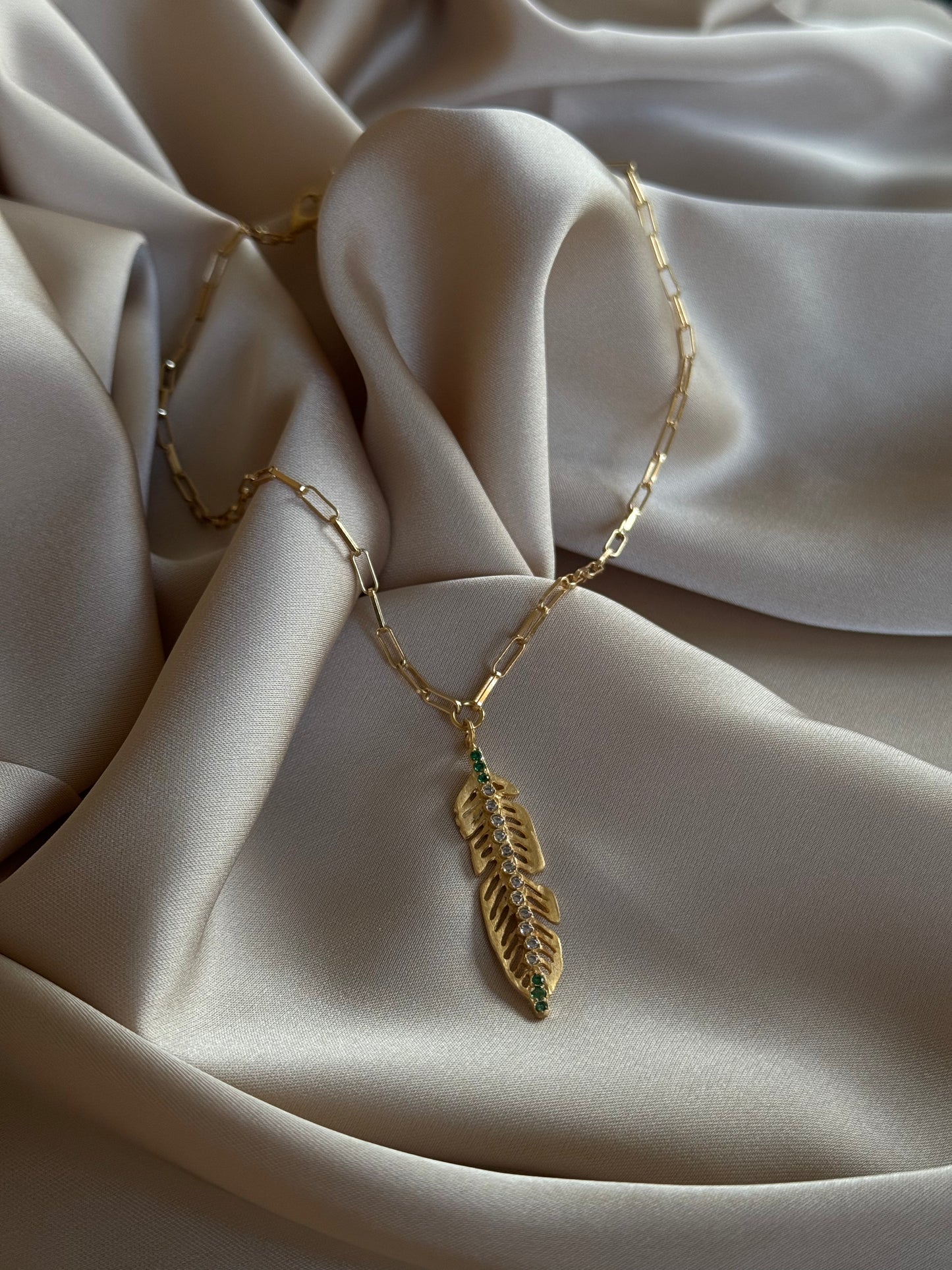 FEATHER NECKLACE