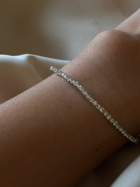 SILVER ALL-ROUND BRACELET