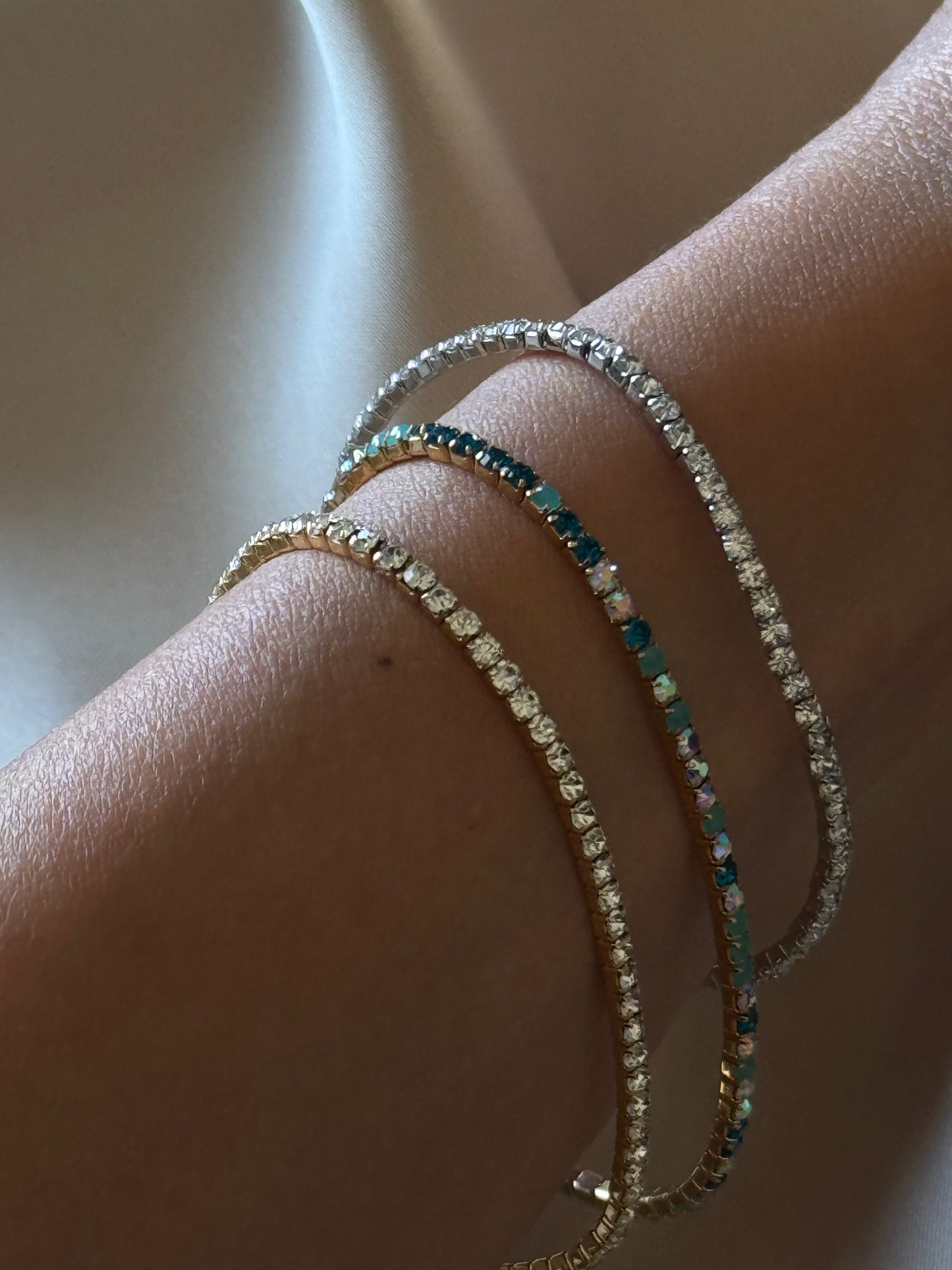 SILVER ALL-ROUND BRACELET