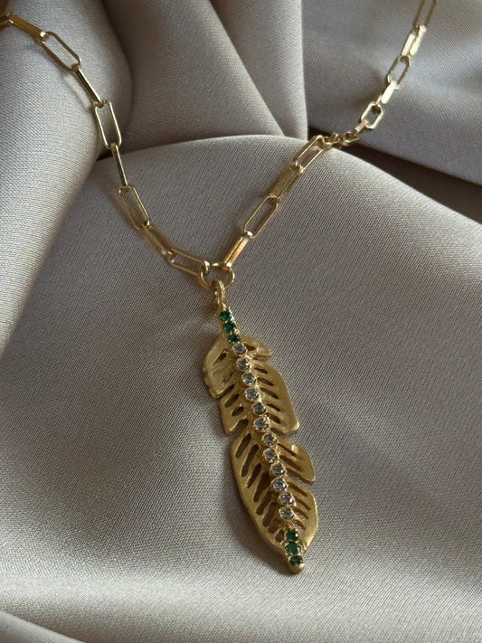 FEATHER NECKLACE